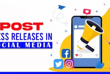 Post Press Releases in Social Media